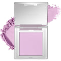 HOSAILY Light Purple Single Matte Eyeshadow, Velvet Eye Shadow Pressed Powder Primer Base Makeup, High Pigmented LongLasting Violet Lavender Eye Shadow Palette Makeup, sombras para ojos 02
