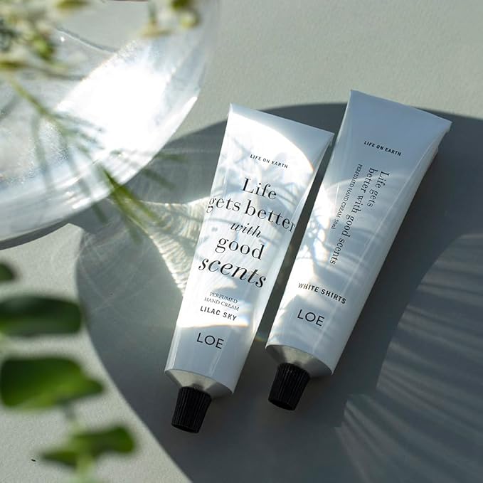 LOE Life On Earth perfumed hand cream, 50ml/1.69fl oz (WHITE SHIRTS)