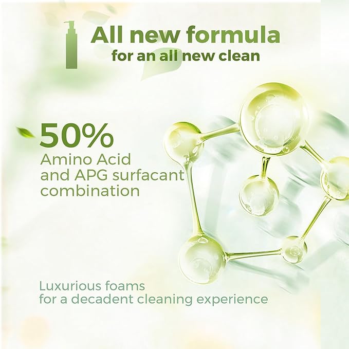 WNP Foaming Face Wash|Gentle Facial Cleanser with Hyaluronic Acid+APG Deep Hydration,Skin Barrier Repair,Zero Friction Exfoliation,for All Skin Types 150ml/5.29oz.