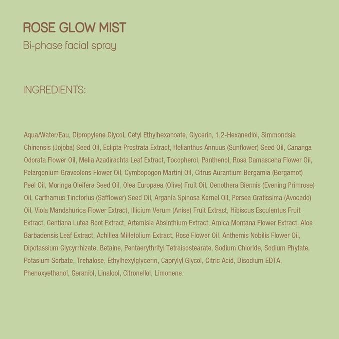 Pixi Beauty Rose Glow Mist | Hydrating Makeup Setting Spray with Rose Water & 21 Natural Oils | Luminous Dewy Finish | All-Day Hold | Refreshes & Sets Makeup | 2.70 Fl Oz