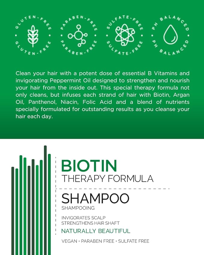 Mill Creek Shampoo 32 oz (Biotin)