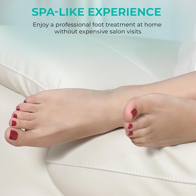 Happy Feet Coconut Exfoliating Foot Peel Mask – 3 Pack | Foot Peeling Mask for Dead Skin Removal, Smoother & Softer-Looking Feet, At-Home Foot Care Spa Treatment