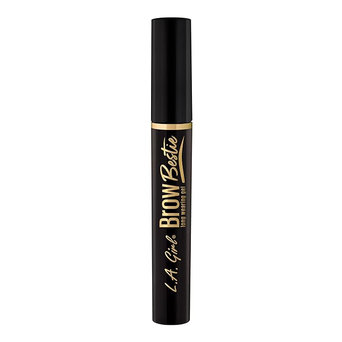 L.A. Girl Brow Bestie Gel With Dual-Ended, Soft Black GBG385