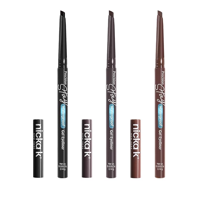 NICKA K NEW YORK Precision Stay Waterproof Gel Eye Liner (AMZ096)