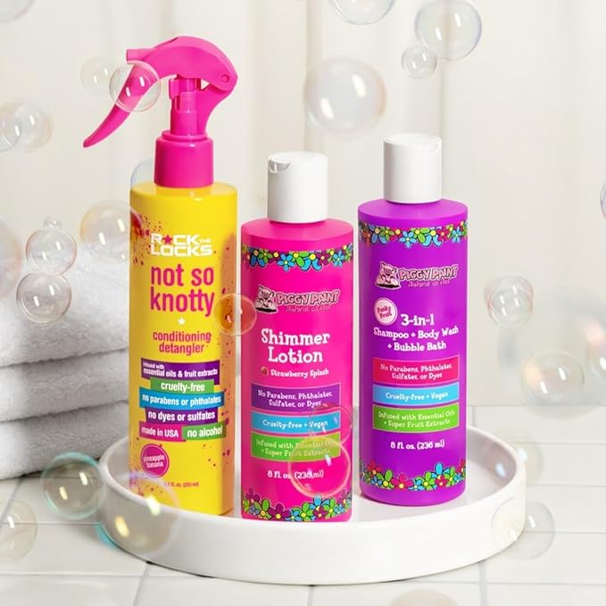 Piggy Paint | Strawberry Splash Shimmer Lotion