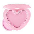 lilybyred Luv Beam Cheek Balm | Heart-Shaped Korean Cream Blush, Semi-Matte Finish, Long-Lasting, Blendable & Buildable, Soft Creamy Texture, Lightweight, Natural Flush, 0.12 oz. (18 Milky Strawberry)