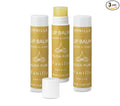 Vanilla Lip Balm Collection, Vegan Set, Beeswax Free, with Organic Jojoba and Avocado Oil, Vitamin E, Natural Moisturizer for Dry, Chapped Lips, 3 Tube Set
