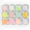 12 Bottles Nail Art Glitter Sugar Powder Holographic Shining Sugar Nail Glitter Nail Art Decoration DIY Crafts