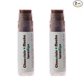 Living Libations - Organic 'Chocolate Mocha Lover Lips' Lip Balm | Natural, Wildcrafted Clean Beauty (2-pack)