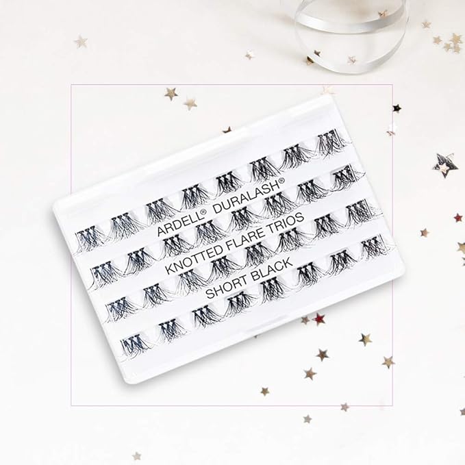 Ardell False Eyelashes Double Trio Individuals Short Black 4 Pack