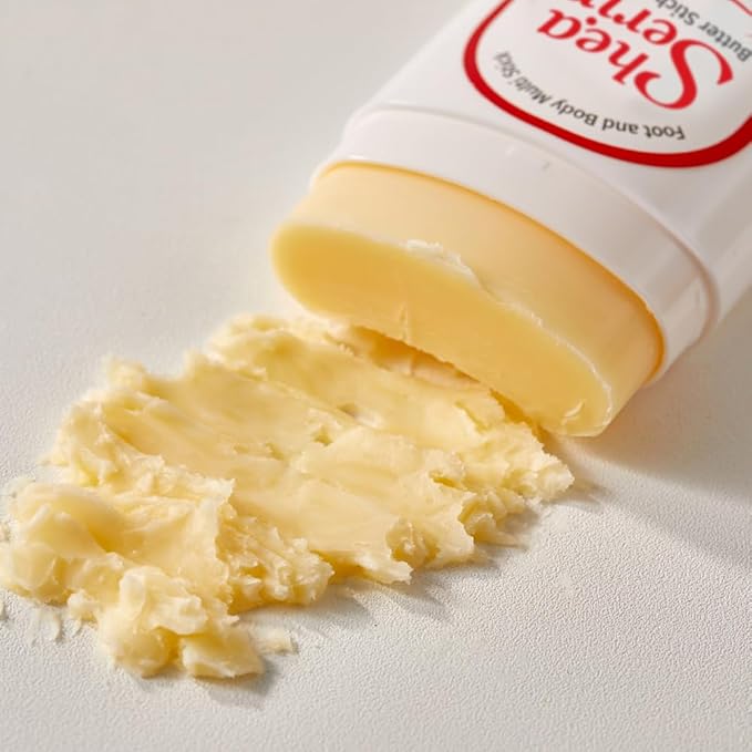 Foot & Body Shea Butter Stick Balm 0.71 oz foot cream for dry cracked heels and feet, Multi moisturizing stick,Made of Shea Butter, OliveOil, Sunflower Oil, Argan Oil.