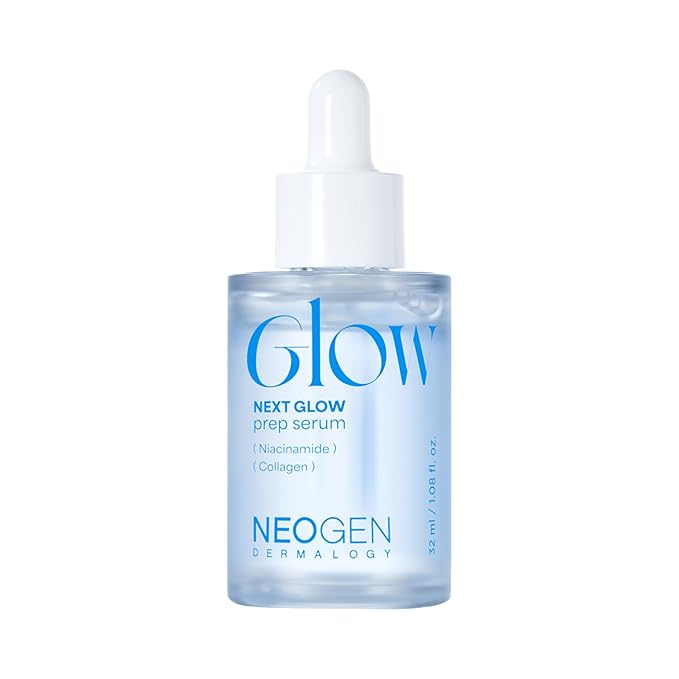 NEOGEN Dermalogy Next Glow Prep Serum 32ml, 1.08 fl.oz – Pore Care & Glass Skin Serum with Niacinamide 20,000PPM, PHA 10% + AHA 3% & 8x Hyaluronic Acid | +30.2% Makeup Adhesion | K-Beauty