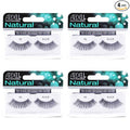 Ardell False Eyelashes 111 - Black, Lightweight, Reusable, Soft & Natural Look Strip Lashes for Everyday Wear, 4-Pack