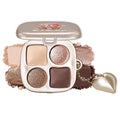 Warm Peach Nude Champagne Glow Eyeshadow Palette–Matte & Shimmer High Pigment Blendable Long-Lasting Everyday Eye&Rose Gold Smokey Eye, Perfect for Blue, Green & Brown Eyes, Paleta de Sombras de Ojos