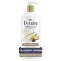 Ivory Hand & Body Lotion, 24hr Moisturizing, Repairs Extra Dry Skin, All Day Hydration, Lightweight Formula, Absorbs Instantly, Perfect for Daily Use, Shea Butter Blend, Vanilla Scent, 18 fl oz