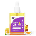 gelike ec Nail Cuticle Oil - Honey Milk Scent Dual Color Nail Moisturizing With Natural Jojoba Vitamin B & E for Nail Bed ＆ Damaged Nails Repair Treatment - Cuticle Cream for Nail Growth and Strength