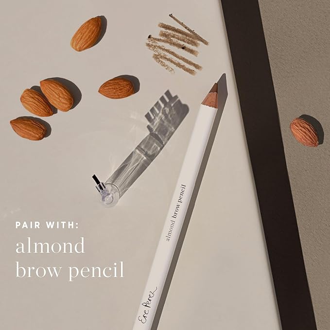Ere Perez - Natural Argan Brow Hero | Tinted, Versatile, Conditioning | Omegas 3+6, Vitamin E, Castor Oil | Vegan, Cruelty-Free, Clean Beauty (Pristine, 0.12 oz | 3.5 ml)