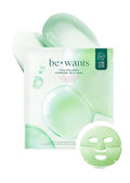 bewants Cica Collagen Hydrogel Jelly Mask with Centella Asiatica, Aloe Vera, Cucumber Extract – Moisturizing Face Sheet for Soothing, Firming, and Radiance (1 Pack)