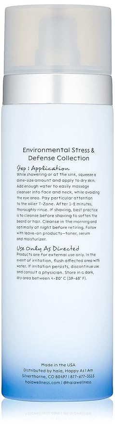 Haia "I am Calm Blue Sea Kale Cream Cleanser