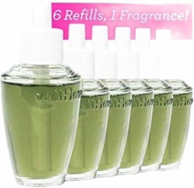 Bath and Body Works 6 Piece Pack Fresh Balsam (0.8 fl oz / 24 mL) Wallflowers Fragrance Refill