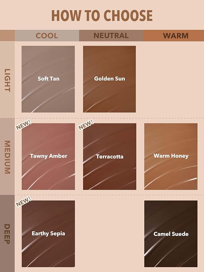 SHEGLAM Sun Sculpt Cool Toned Liquid Contour Stick Long Lasting Cream Bronzer Makeup - 01 Soft Tan