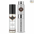 CA Perfume Duo Impression of Tuscan Leather For Men Perfume Layering Set Mens Cologne Long Lasting Travel Size EDP + Body Oil Roll-On Bottle 0.27 Fl Oz+0.33 Fl Oz