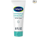 Cetaphil Exfoliating Rough & Bumpy Cream, Lightweight Cream for All Skin Types, 8 oz Tube, 20% Urea, Gently Exfoliates, Refines Skin Texture, Dermatologist Recommended Brand (Pack of 12)