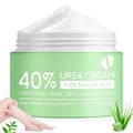 Urea Cream 40%, with 2% Salicylic Acid 4.23 oz, Powerful Softening of Cracked Heels, Quick Absorption, Urea Foot Cream for Dry Heels, Hands, Feet, Knees & Elbows