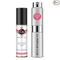 CA Perfume Duo Impression of Red Cherry Noir For Women And Men Perfume Layering Set Long Lasting Travel Size EDP + Body Oil Roll-On Bottle 0.27 Fl Oz+0.33 Fl Oz