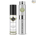 CA Perfume Duo Impression of Bleu Cedar Cypress For Women And Men Perfume Layering Set Long Lasting Travel Size EDP + Body Oil Roll-On Bottle 0.27 Fl Oz+0.33 Fl Oz