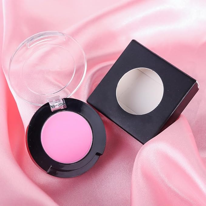 Monochrome Matte Eyeshadow Makeup Palette, Highly Pigmented Purple Pink Eyeshadow Palette, Matte Pressed Powder Eye shadow Makeup, Single Vegan Eye Shadow, Daily Evening Women Girls Eyeshadow Gift 4#