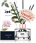 396 st. Rose Flower Reed Diffuser, Red Rose, 200ml(6.7oz) / Reed Diffuser Sets, Home Fragrance, Scented Oils, Home & Bathroom Décor