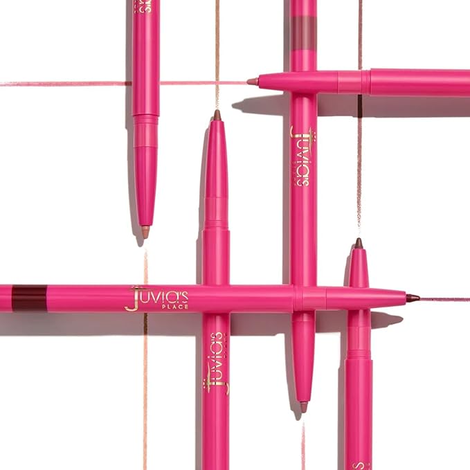 Juvia's Place Coffee Shop Luxe Lip Liner: Lush - Colorstay Matte Finish Lip Pencil, Makeup for Natural Long Lasting Beauty and Sensational Wear, Lip Stain Kiss Proof Cometics