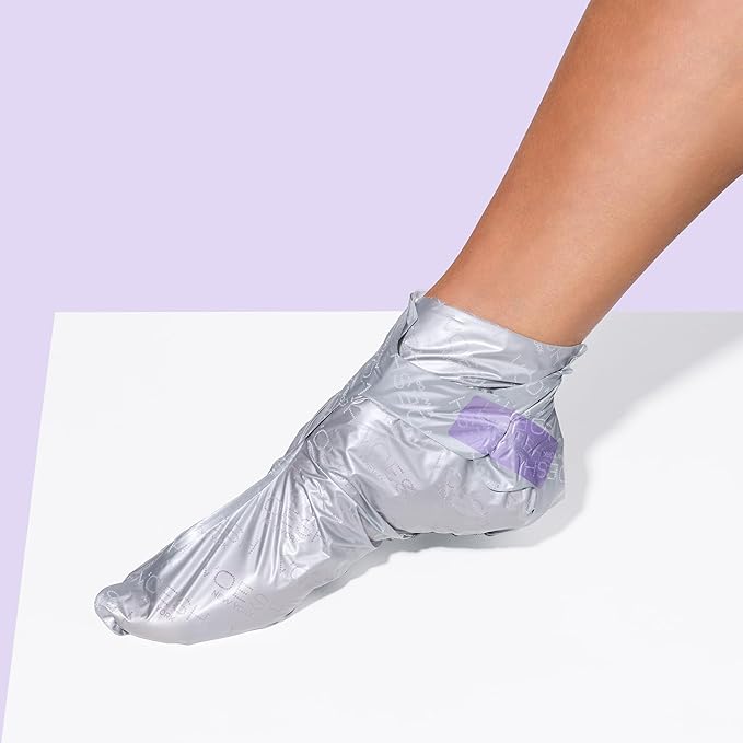 VOESH Peeling Socks Duo, Foot Peeling Mask, Intensive Foot Peel, Callus Remover, Exfoliating Foot Mask, Foot Peel for Dry Feet, Vegan K-Beauty Korean Skincare