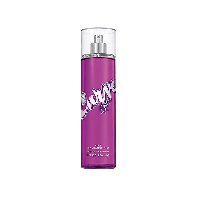 Curve Crush Fine Fragrance Mist for Women, Casual Day or Night Floral Scent, 8 fl oz