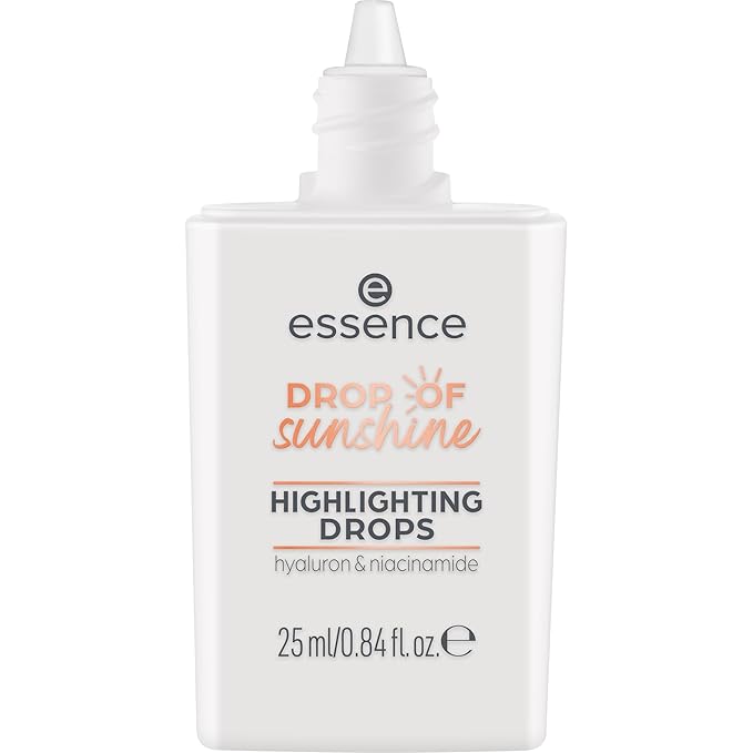 essence | Drop of Sunshine Highlighter Drops | Lightweight, Buildable, Hydrating Healthy Glow, Multi-Use Formula | Vegan & Cruelty Free