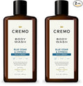 Cremo Body Wash for Men, Rich-Lathering Cypress and Cedar, 16 Fl Oz (Pack of 2)