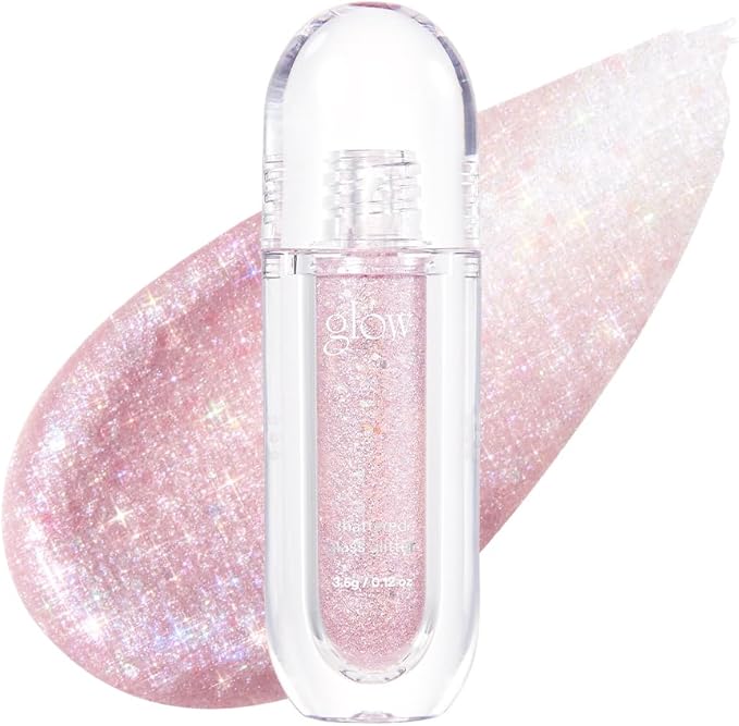 glow shattered glass glitter #unknown | metallic shimmer | long-lasting | multidimensional sparkle | smooth liquid formula | precision applicator | 0.1 oz