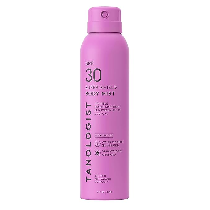 Tanologist SPF 30 Super Shield Body Mist, 6 fl. oz/177 ml Bottle