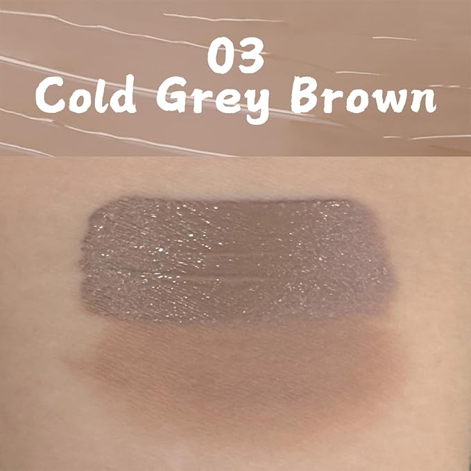 YOUNG VISION Cool Toned Liquid Contour Stick, Cold Grey Brown Makeup Wand for Face Sculpting, Blendable Shadow Cream Bronzer Gray, Long Lasting Natural Matte Finish, 03