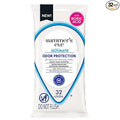 Summer's Eve Ultimate Odor Protection Daily Feminine Wipes, Gentle pH-Balanced Formula with Boric Acid Cleanses & Removes Vaginal Odor, Resealable Pack, 32 Body Wipes