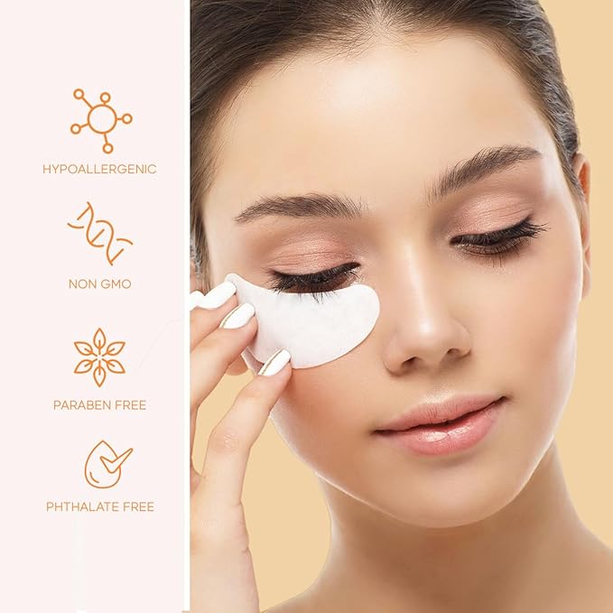 Skin 2.0 Vitamin C & Collagen Under Eye Patches - Dermatologist Tested - Brightens Dark Circles, Tightens Under Eye Area, Anti-Aging - Natural Ingredients Korean Skin Care - All Skin Types - 5 Pairs