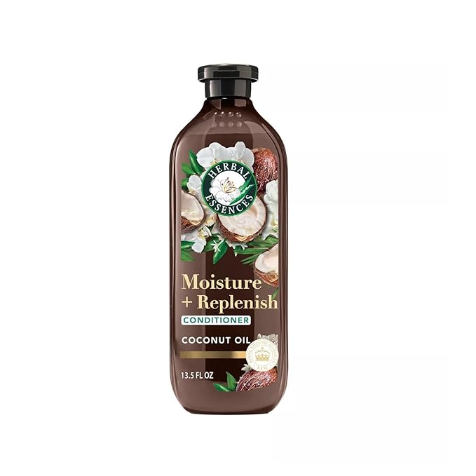 Herbal Essences Conditioner for Color Treated Hair, Coconut Milk BioRenew, 13.5 FL OZ (Pack of 2)