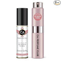 CA Perfume Duo Impression of My Wayne Floral For Women Perfume Layering Set Long Lasting Travel Size EDP + Body Oil Roll-On Bottle 0.27 Fl Oz+0.33 Fl Oz
