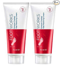 Avon Foot Works Maximum Strength Cracked Heel Cream - Lot of 2