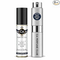 CA Perfume Duo Impression of Bosh Bottled Noir For Men Perfume Layering Set Mens Cologne Long Lasting Travel Size EDP + Body Oil Roll-On Bottle 0.27 Fl Oz+0.33 Fl Oz