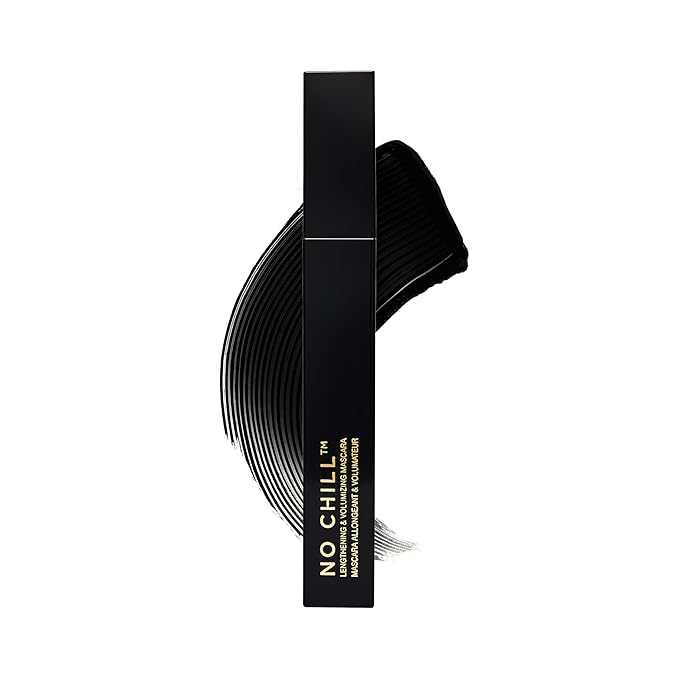 NO CHILL Mascara by Lavaa Beauty | Tubing Mascara | Lengthening & Volumizing | No Smudging & No Flaking (Black)