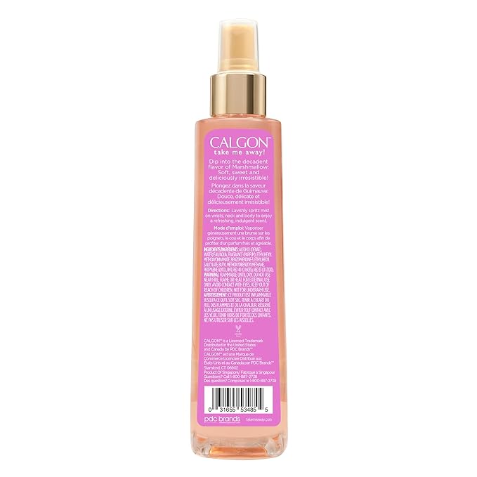Calgon Fragrance Body Mist (Marshmallow, 8-Ounce)