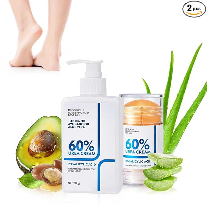 Urea Cream 60 Percent Body Lotion/Foot Care Urea Cream Stick, Body Lotion for Dry Skin, urea foot cream Deeply Moisturising with Rapid Absorption Creates Smooth Skin