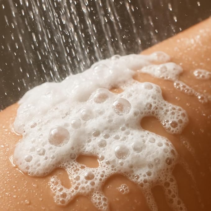 Cucumber & Melon Exfoliating Body Wash with Sweet Mint & Hyaluronic Acid | Hydrate Stimulate & Exfoliate for Smoothe, Fresh Skin, 32 oz.